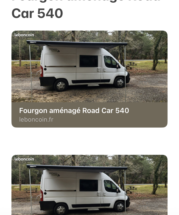 Citroën jumper Roadstar 540